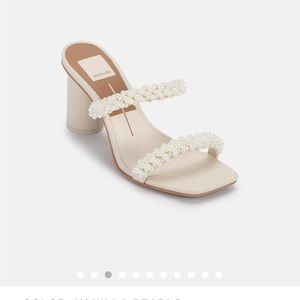 Dolce vita pearl heels